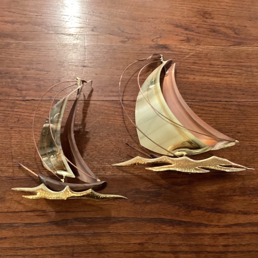 MCM sailboat wall hangings